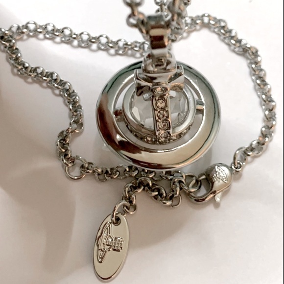 Sold out silver crystal pendant necklace - Picture 8 of 8